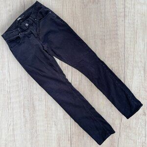 HUDSON LOS ANGELES Black Blake Slim Straight Stretch Jeans Pants Men's 30